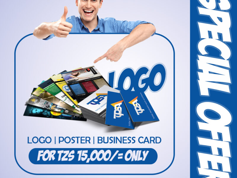 i will create a Logo, Poster, or Business Card design -Special Offer
